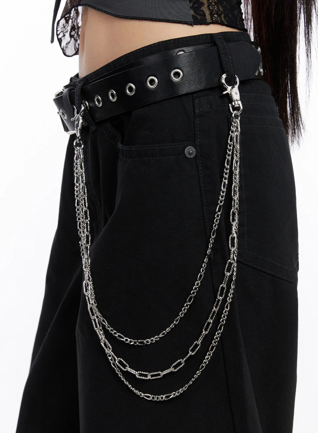 Triple Layered Chain Link Belt CO517