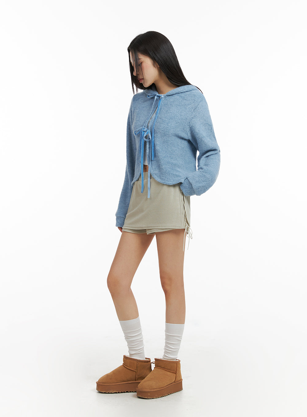 Ribbon Terry Cardigan CJ408