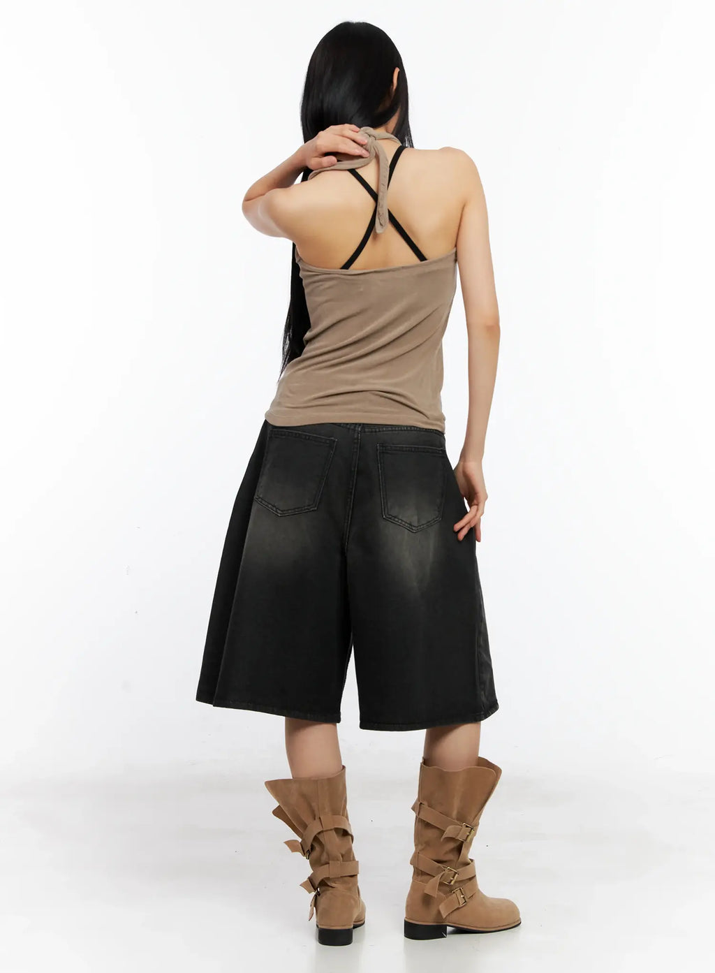 Stud Halter Tank Top CL529