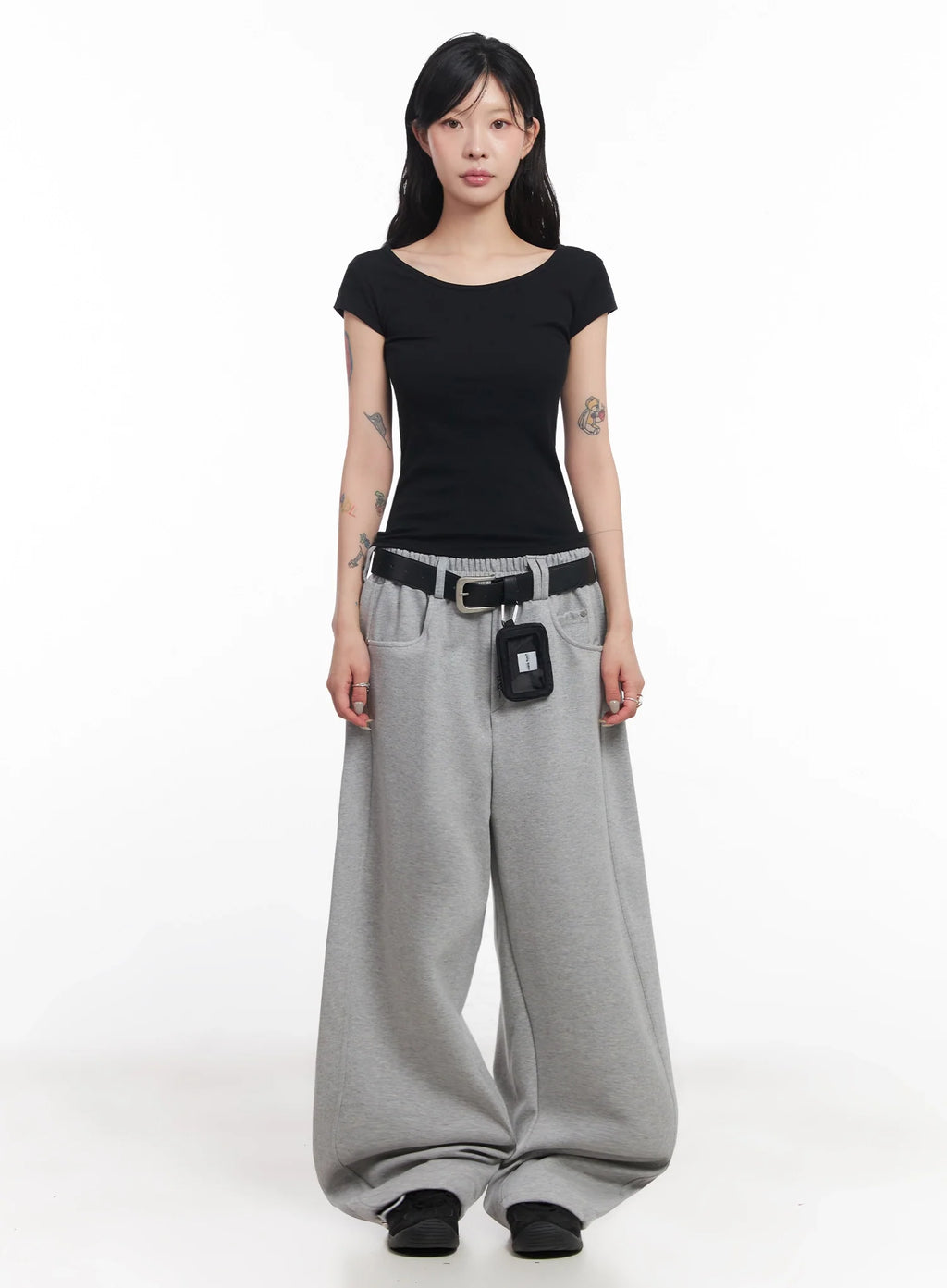 Belted Sweatpant Joggers IC503