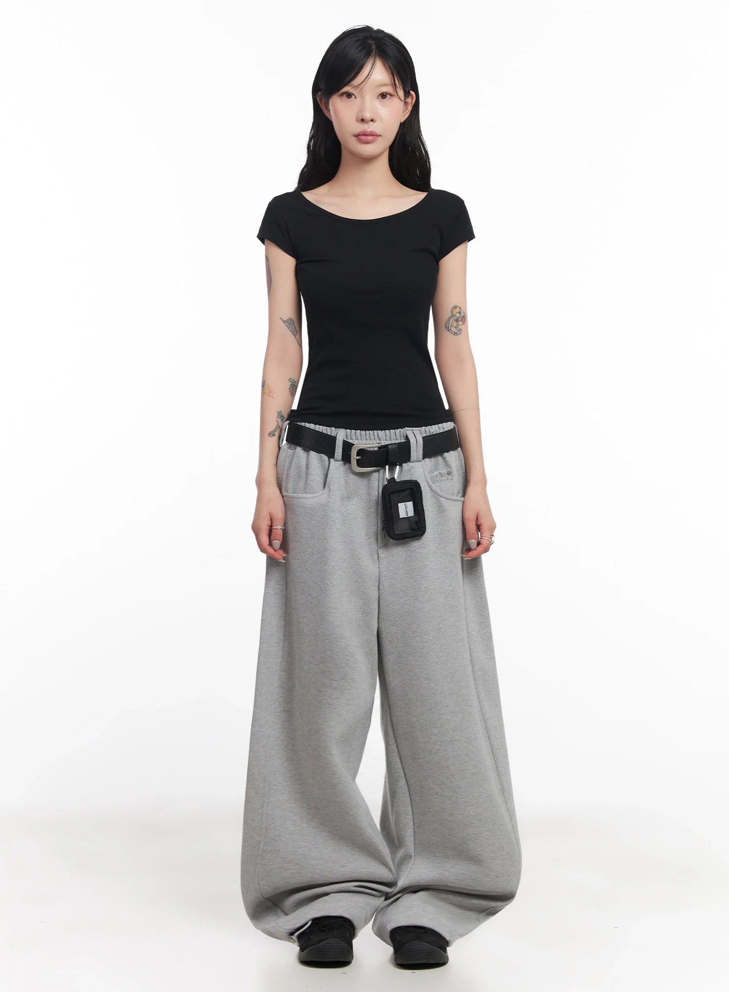 Belted Sweatpant Joggers IC503