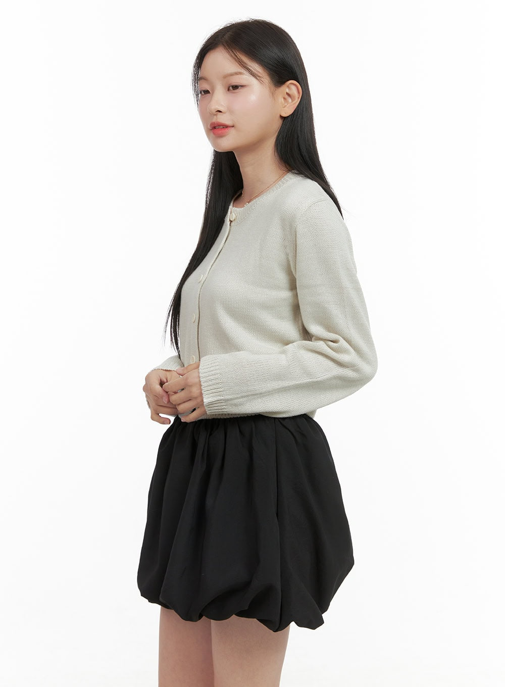 Comfy Acrylic Knit Cardigan OS411