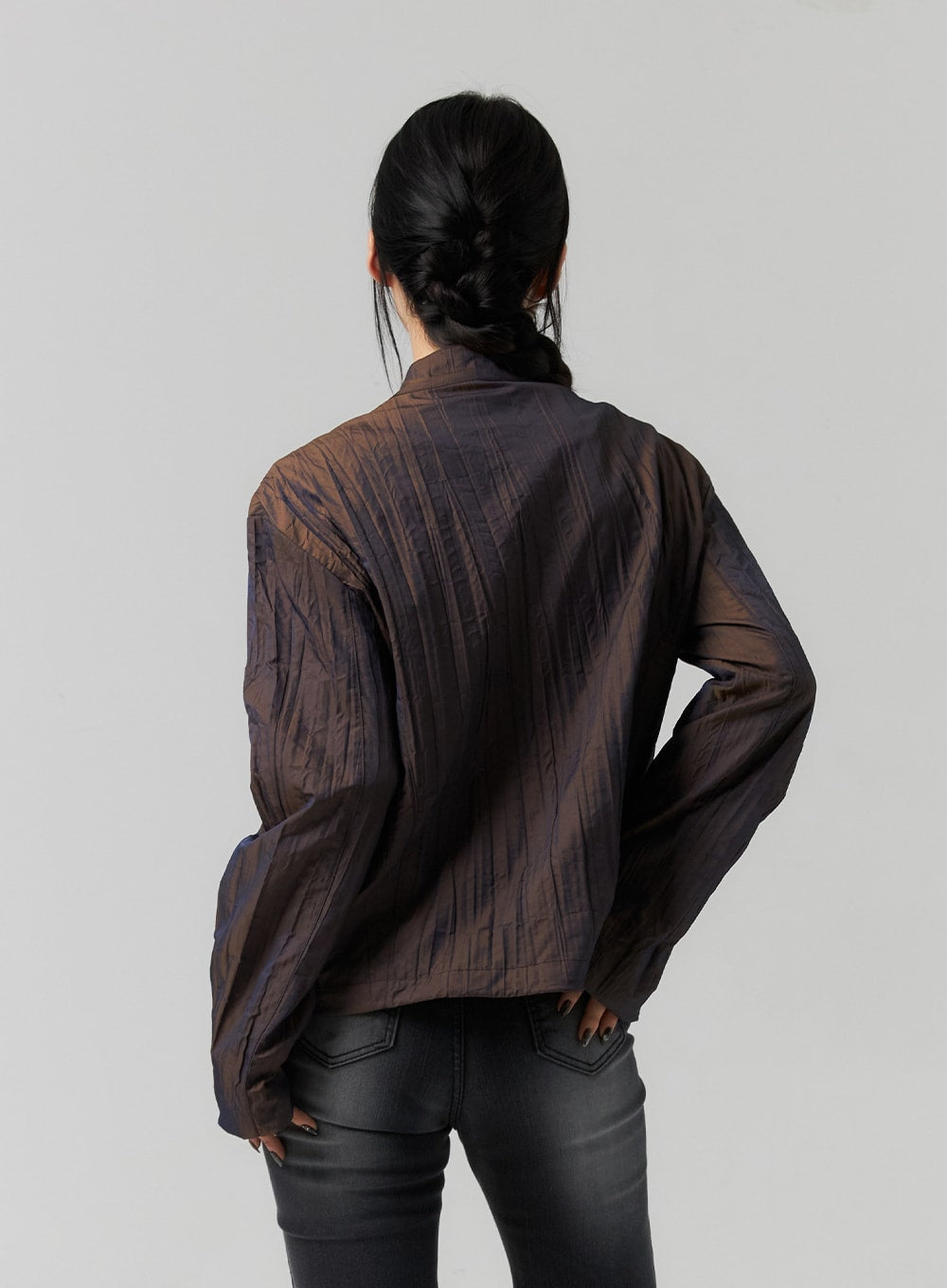 Zip-Up Long Sleeve Jacket CS318