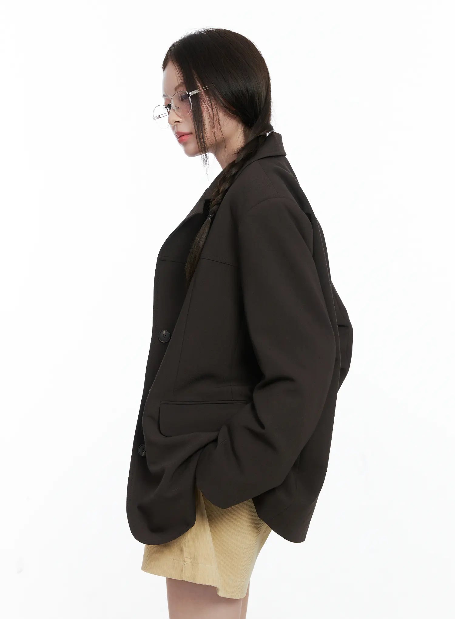 Oversized Blazer Jacket CO503