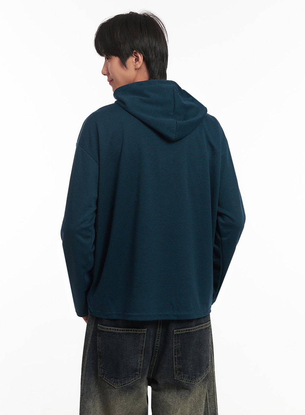 Men's Classic Thin-Stripe Hoodie IA510