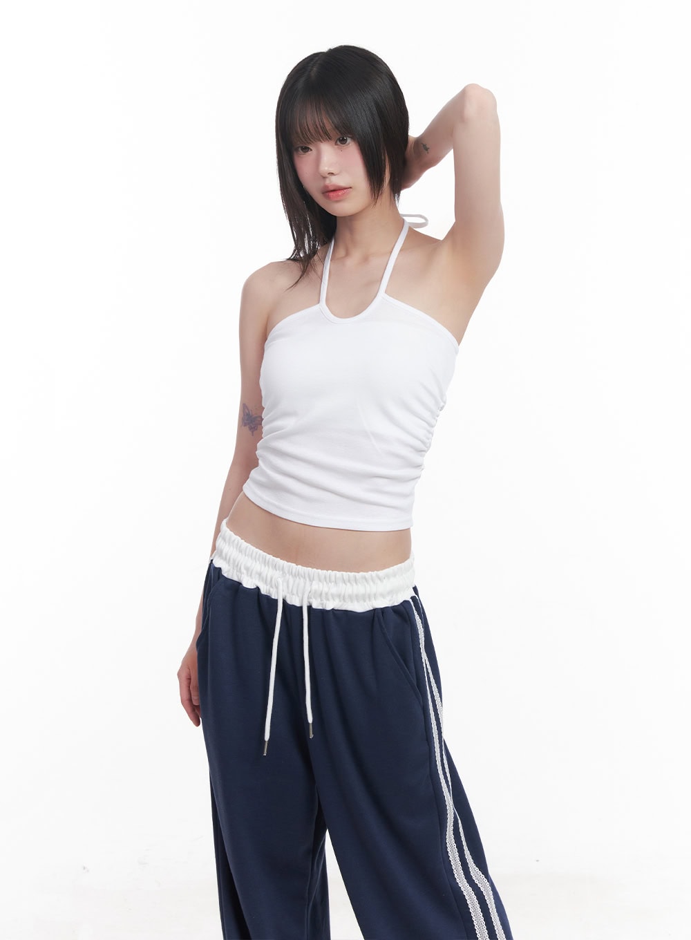 Slim-Fit Halter Cami CU506