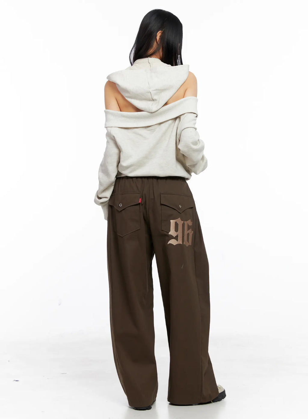 Off-Shoulder Hoodie Jacket CS509