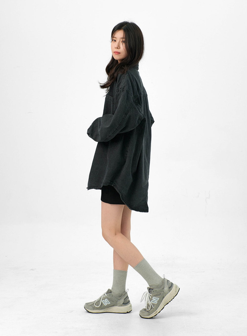 Loose-Fit Denim Shirt OG327