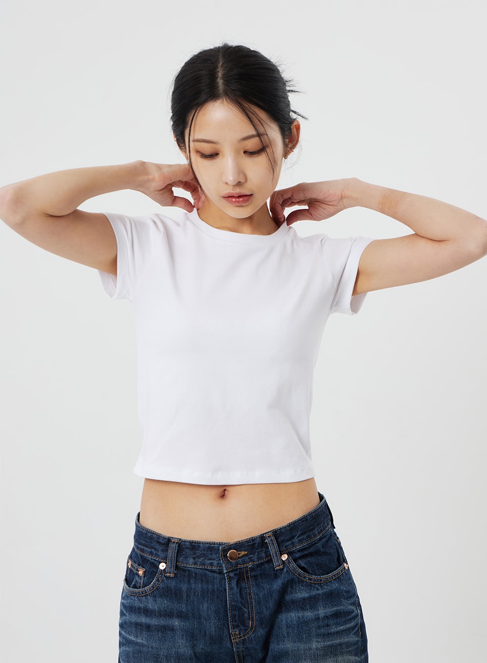 Cropped Basic Tee CF321