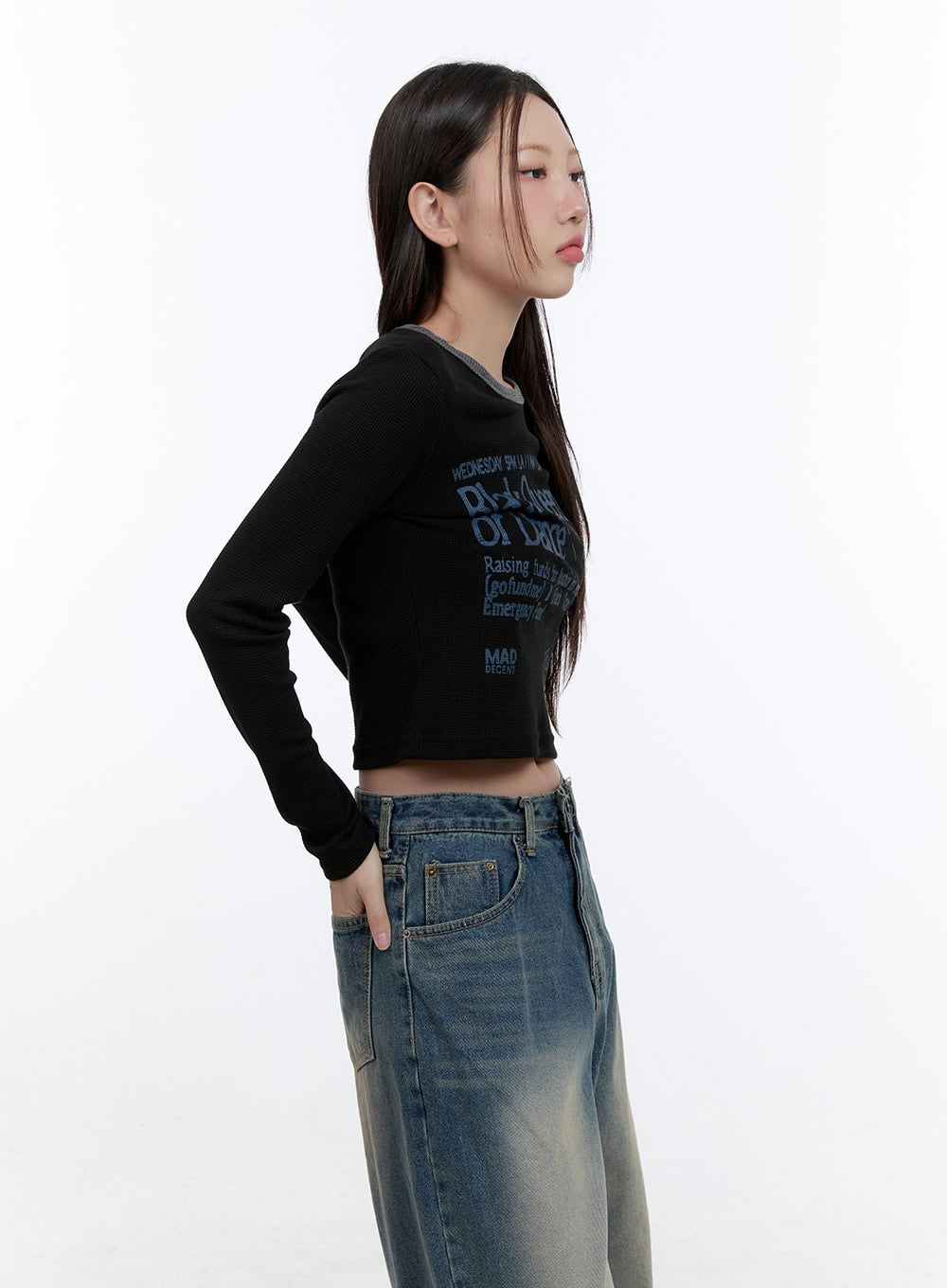 SnugScript Crop Top CS406