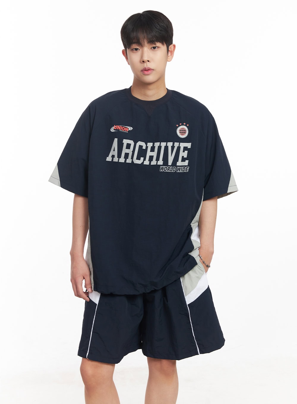 Men's Archive Graphic String Sports T-Shirt IA525