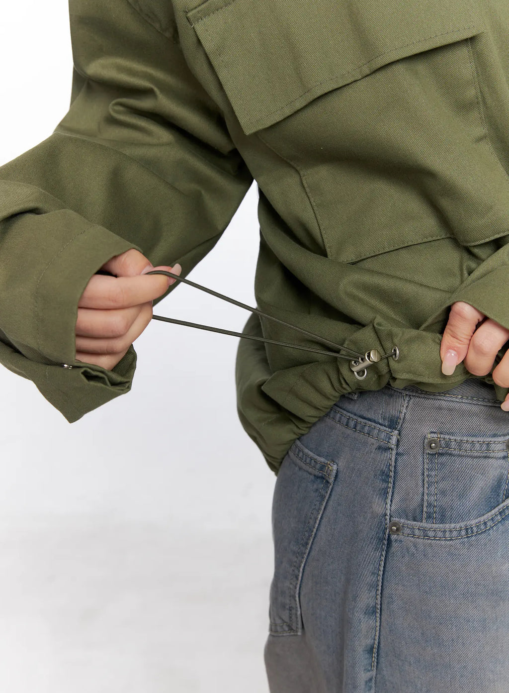 Relaxed-Fit Cargo Jacket CC1809