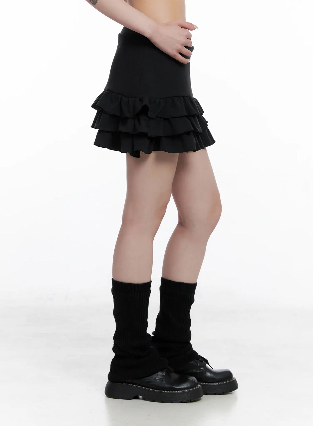 Ruffle Mini Skirt CS529