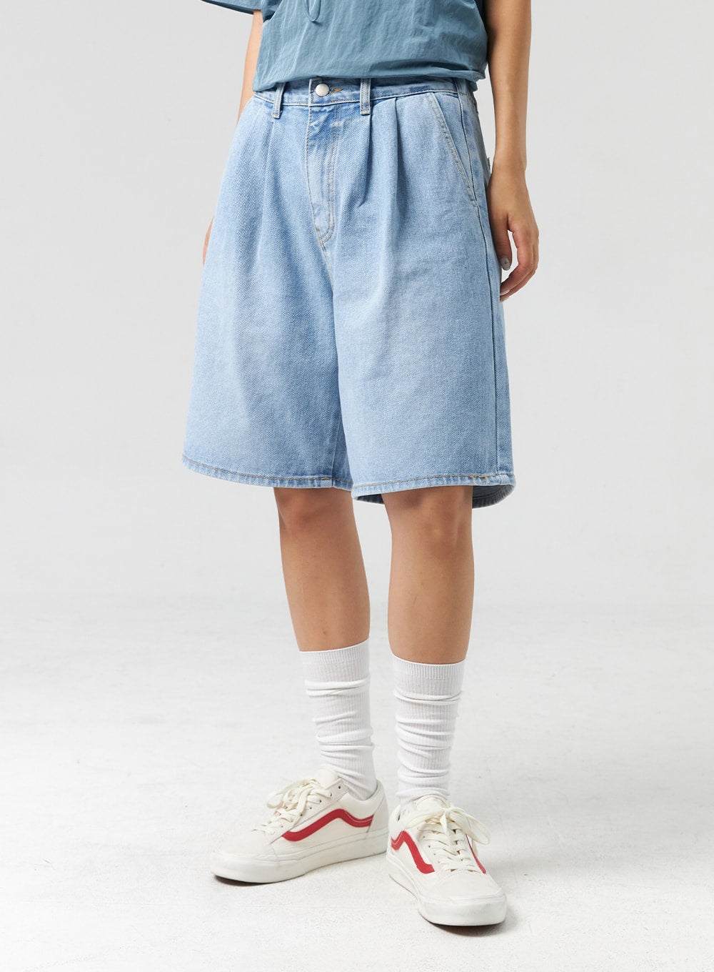 Denim Bermuda Shorts CL326