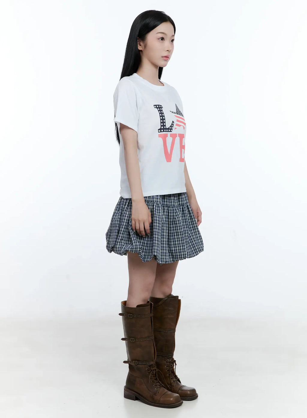 Relaxed-Fit "Love" Graphic T-Shirt CG501