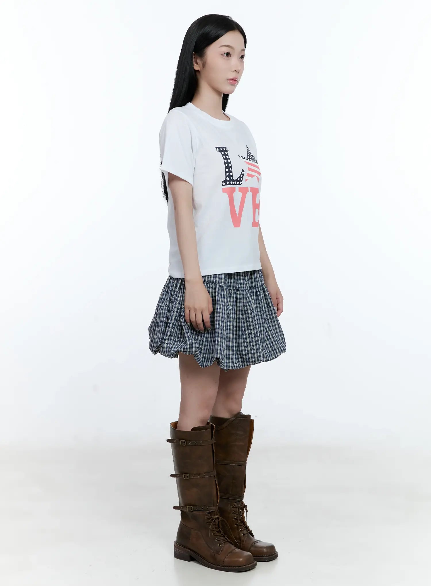 Relaxed-Fit "Love" Graphic T-Shirt CG501
