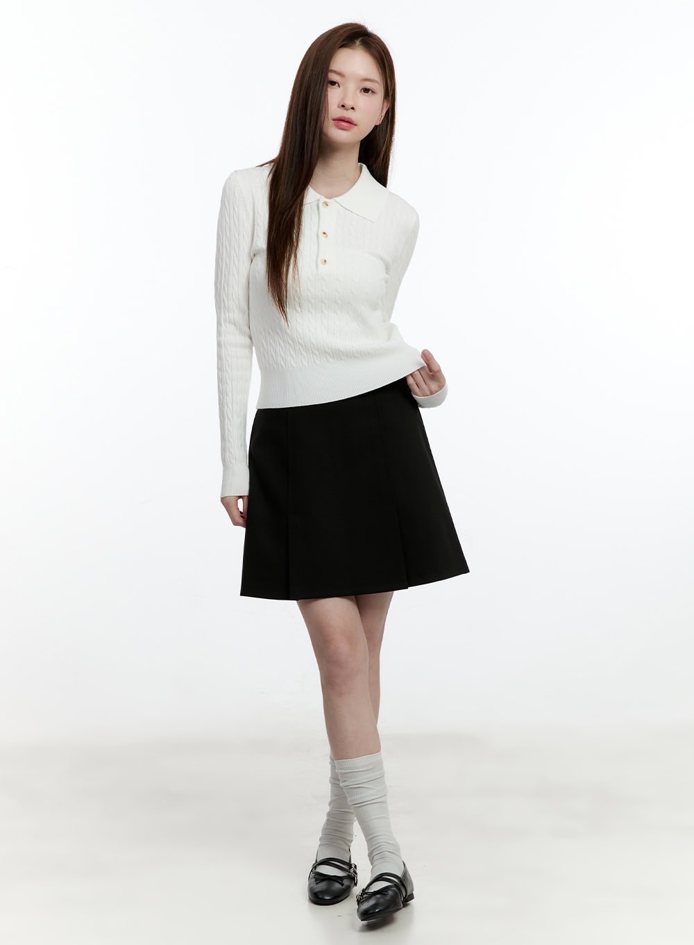 Essential Solid Mini Skirt CM521