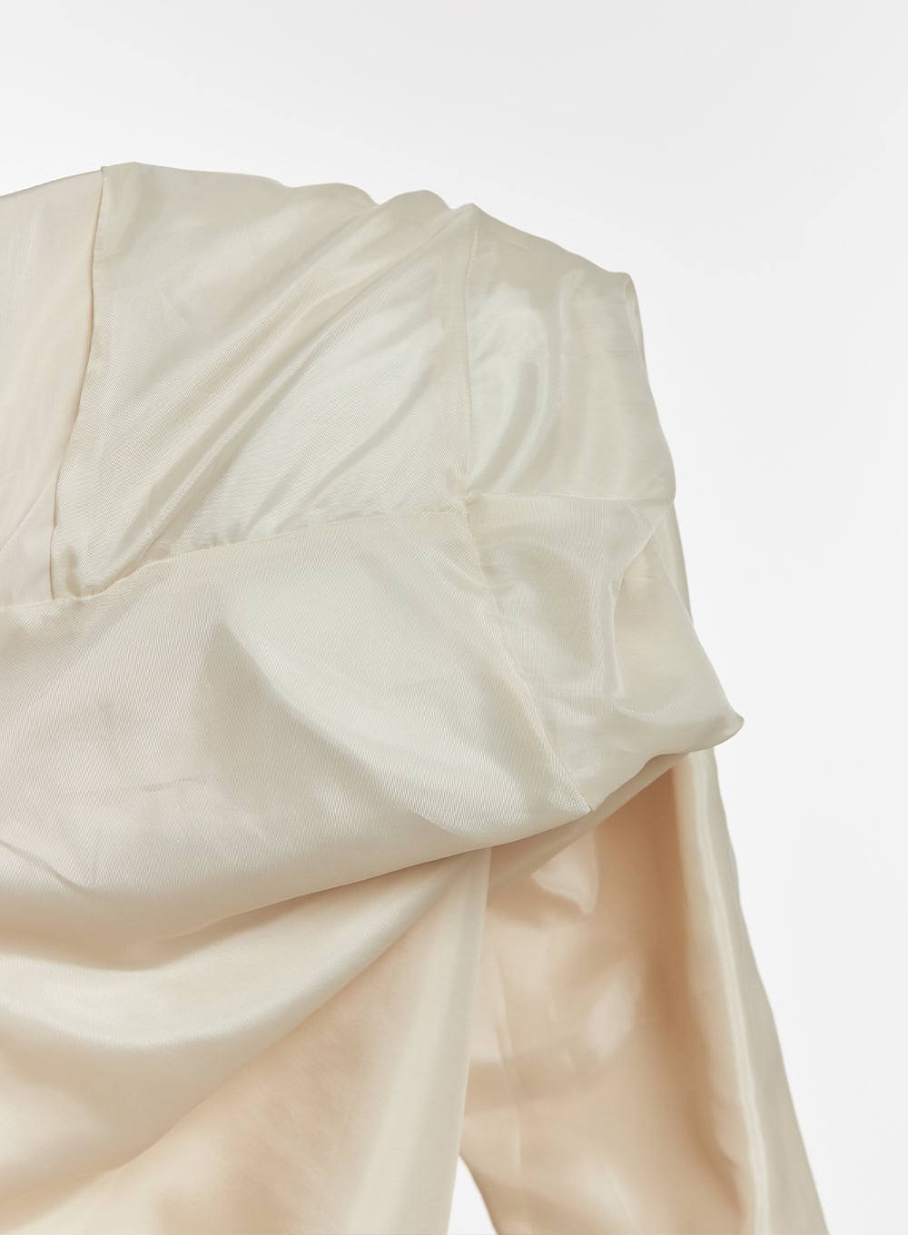 Nylon Zip-Up Cropped Jacket CF518