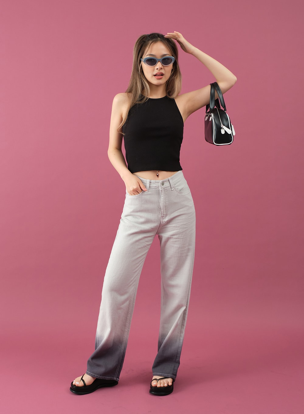 Oval Colorful Sunglasses CY16