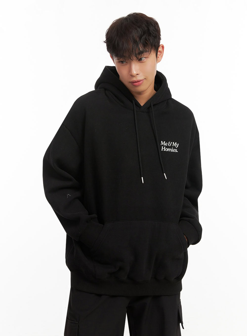 Men's Simple Oversized Hoodie ID431