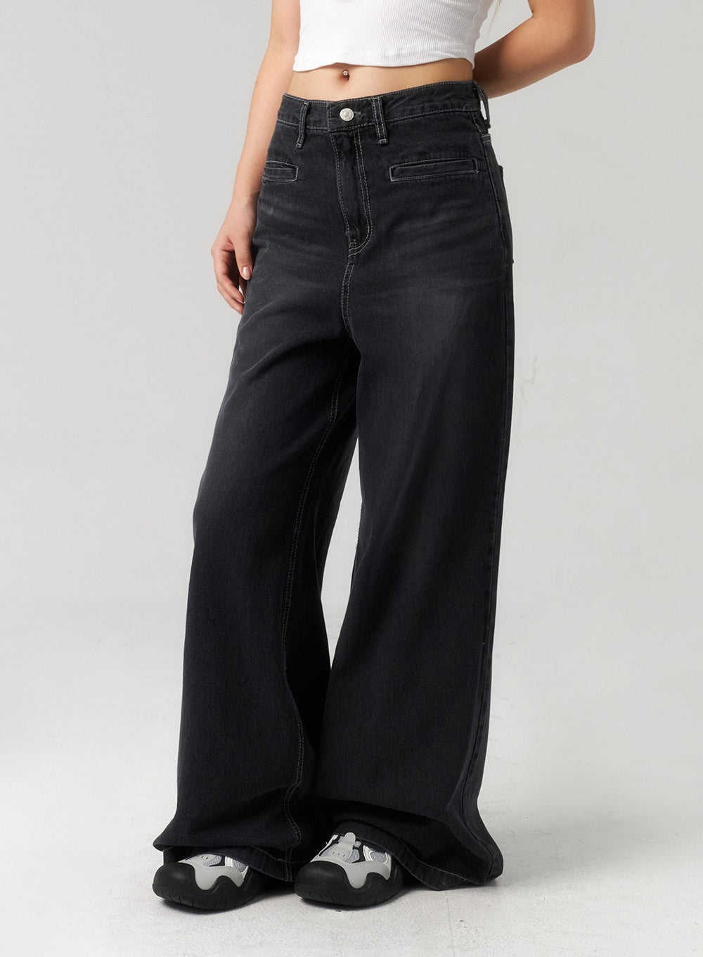 Oversized Leg Jeans CL303