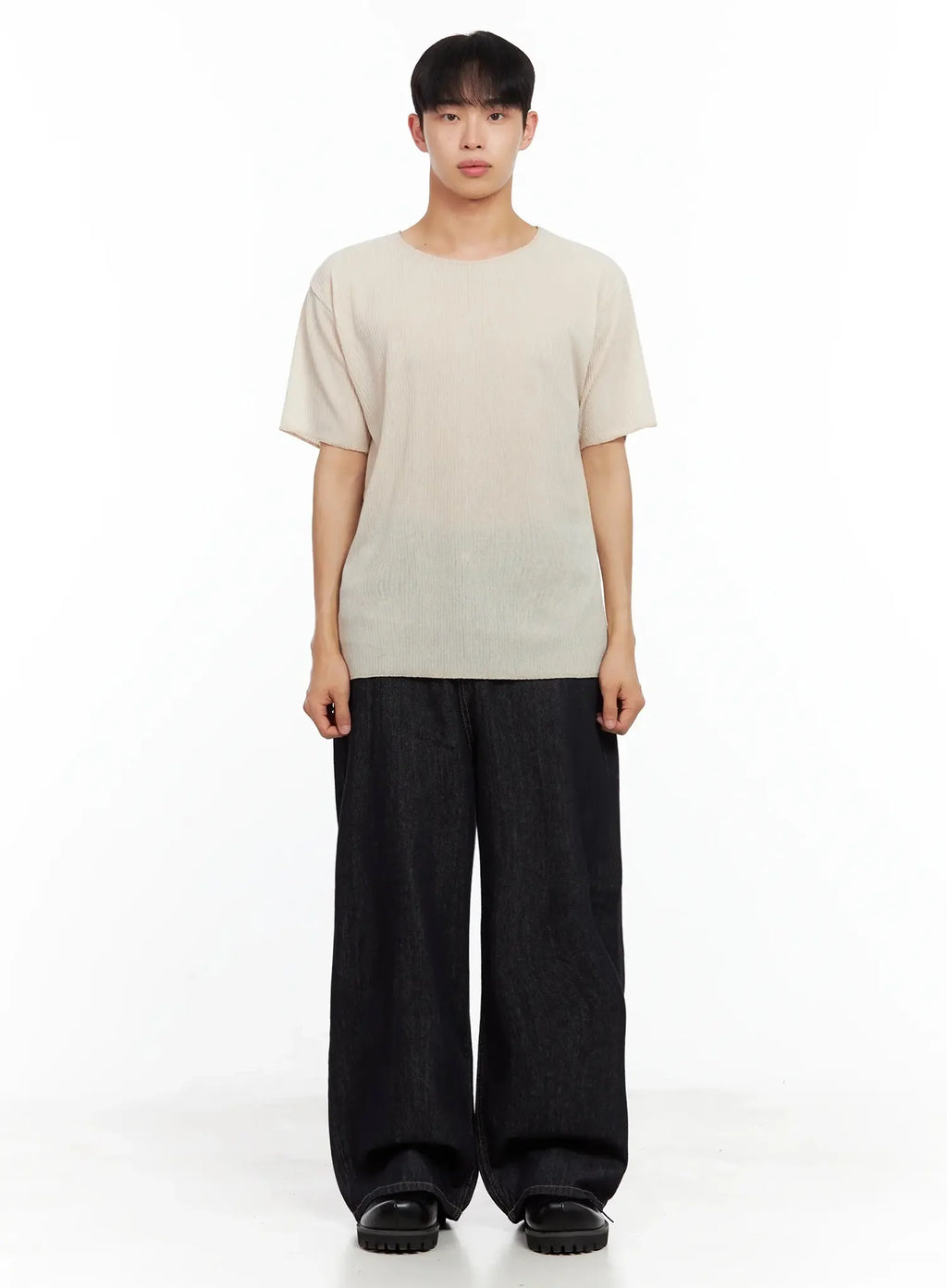 Men's Knit Short-Sleeve Tee IL516