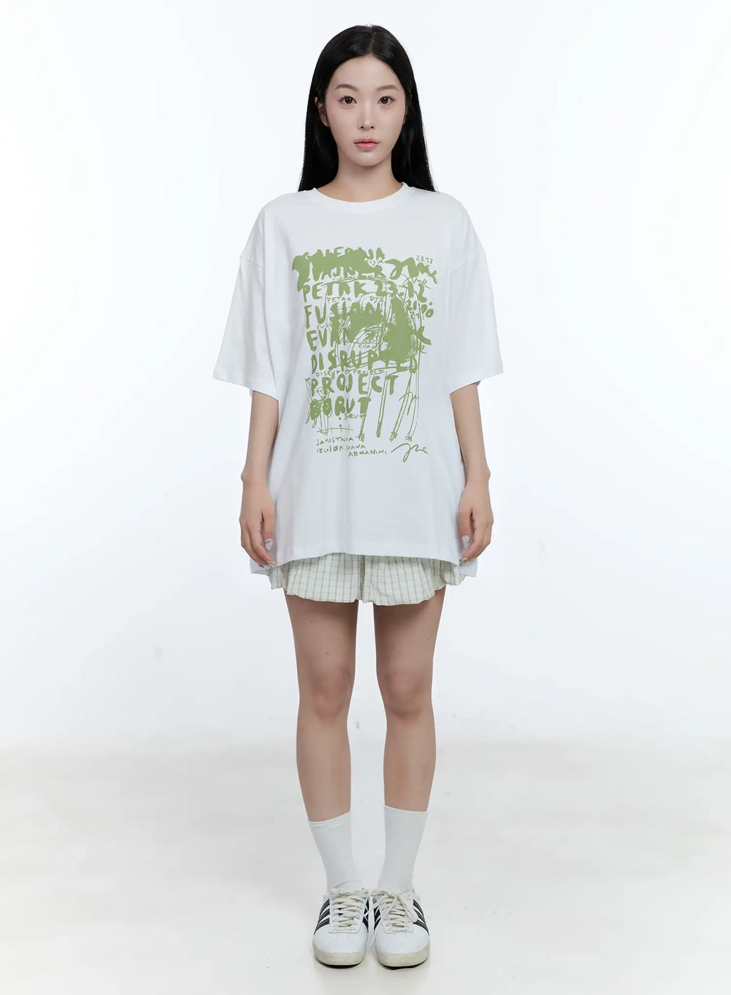 Graphic Oversized Tee CL530