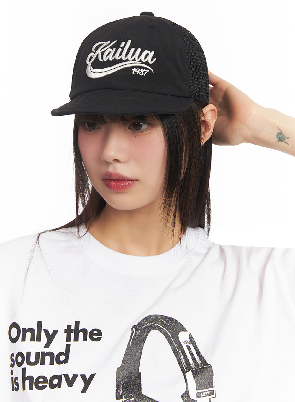 Kailua Embroidered Mesh Baseball Cap IY502