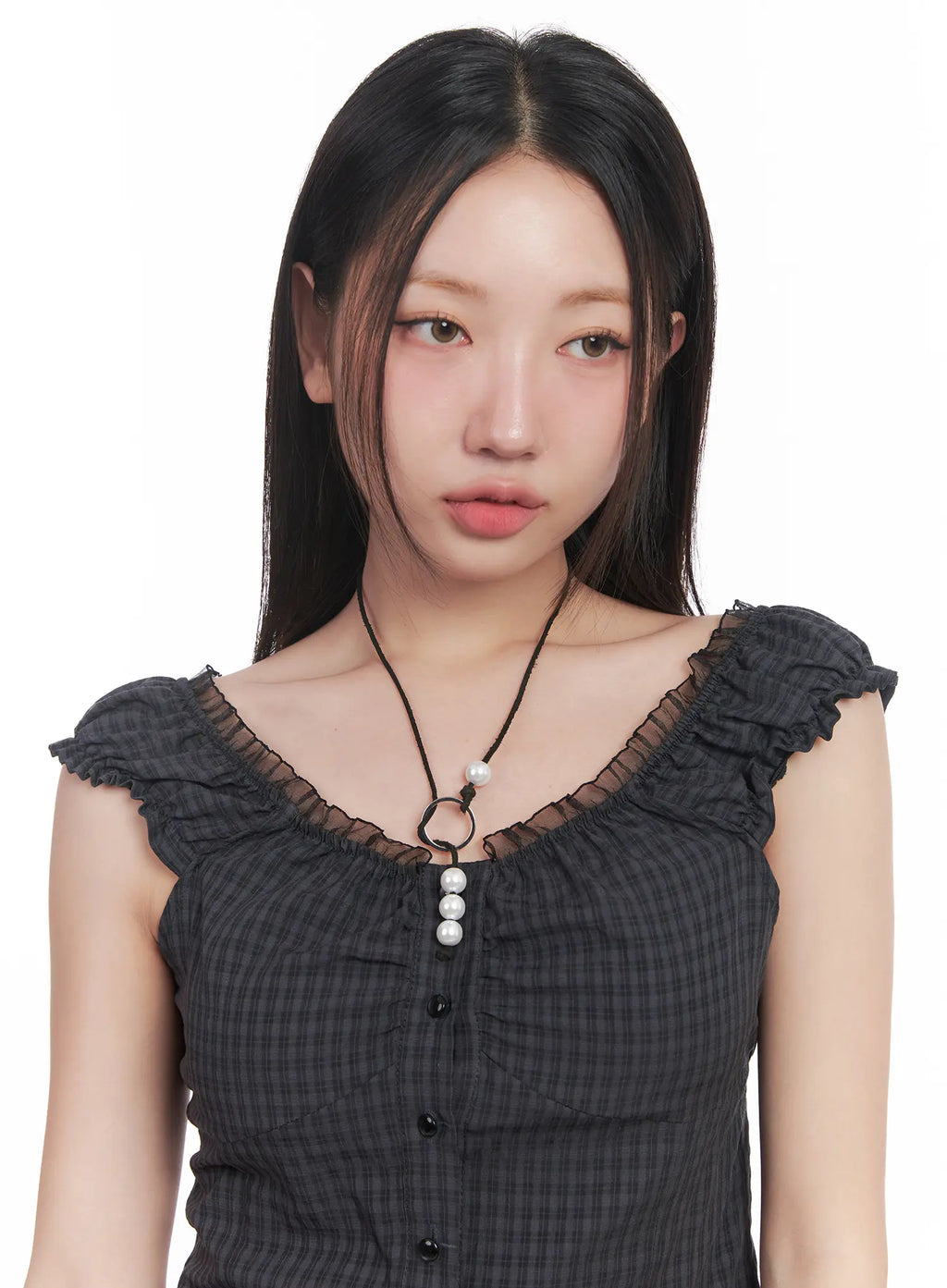 Circle Pendant Necklace CU516