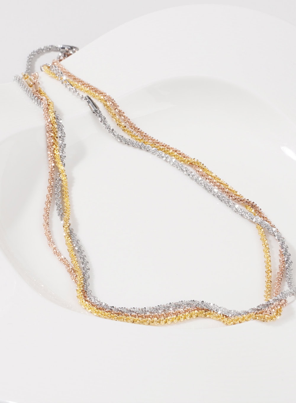 Twisted Chain Necklace IL405