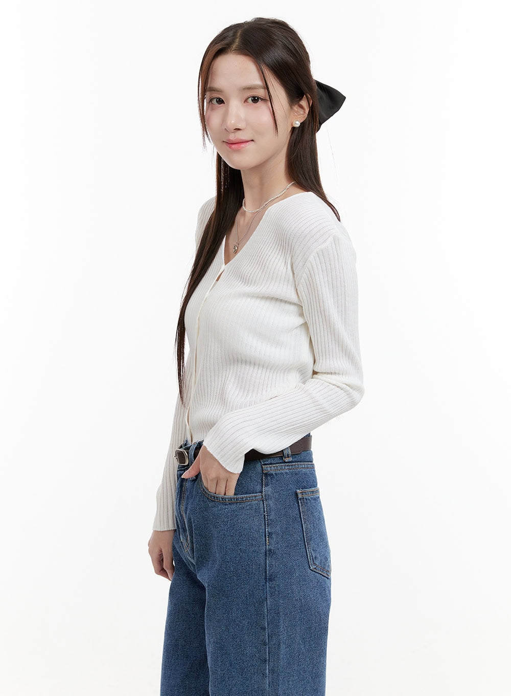 Solid Knit Cardigan OG428