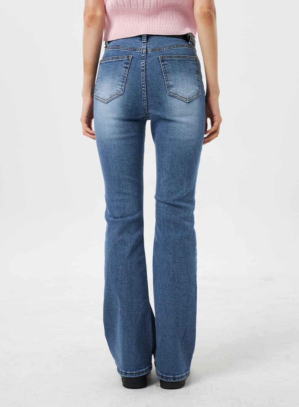 Slim Fit Bootcut Jeans CY303