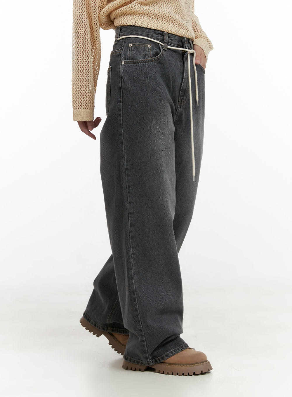 Kay String Baggy Jeans CL431