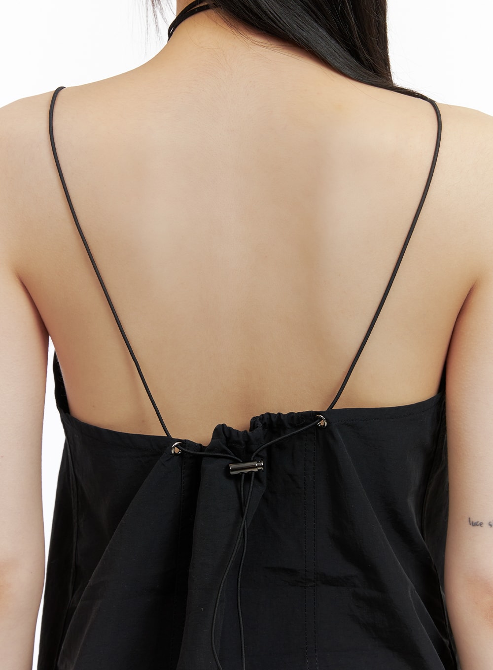 Shirred Sleeveless Mini Dress CA422