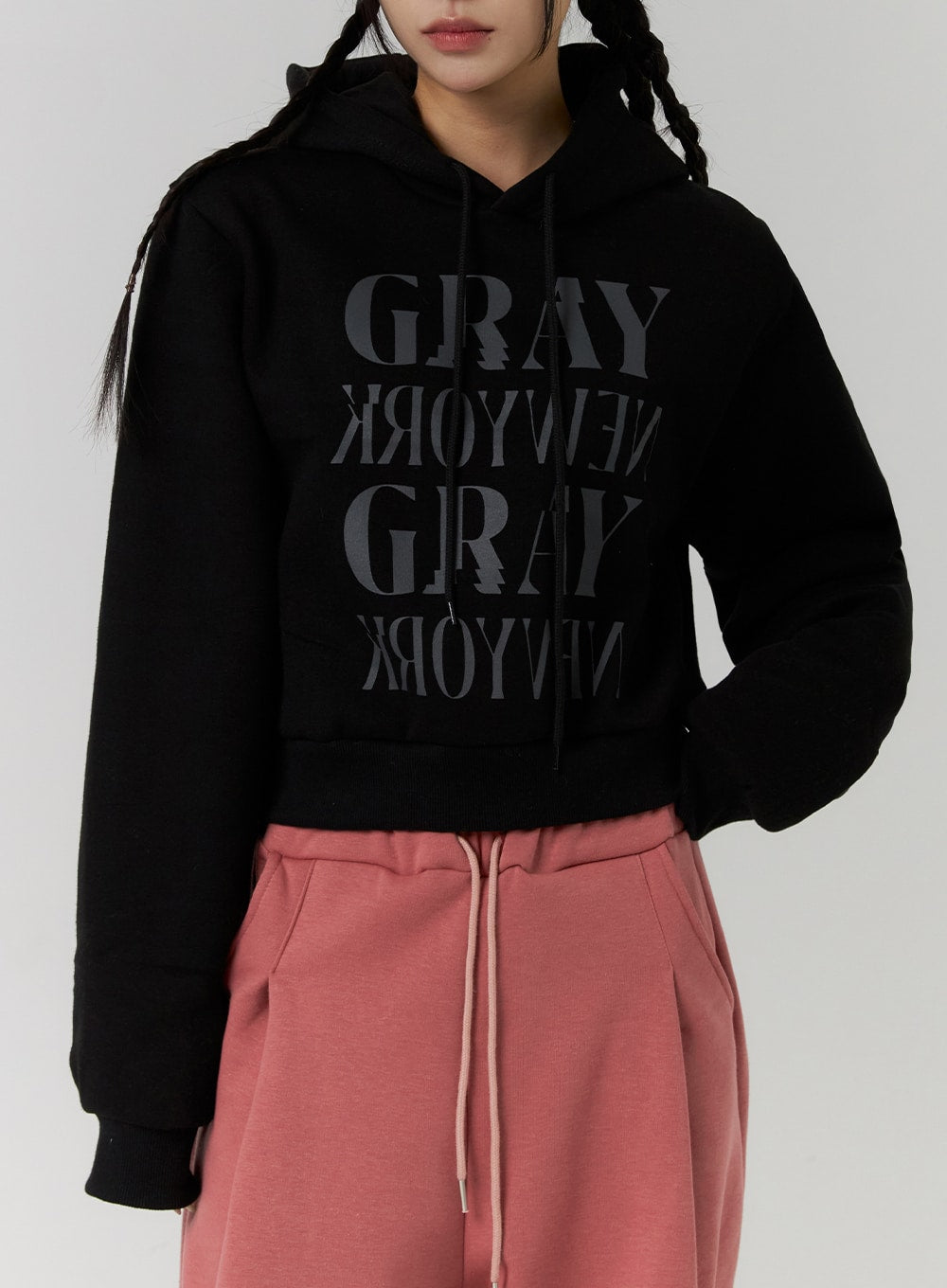 Lettering Sweat Hoodie CD312