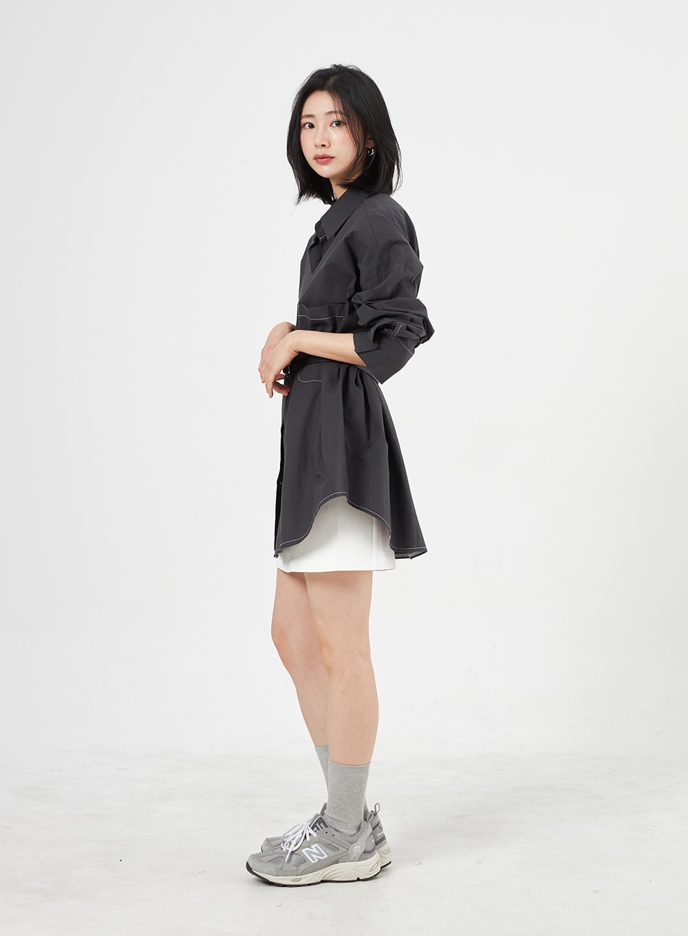 Cotton Oversized Shirt OA307