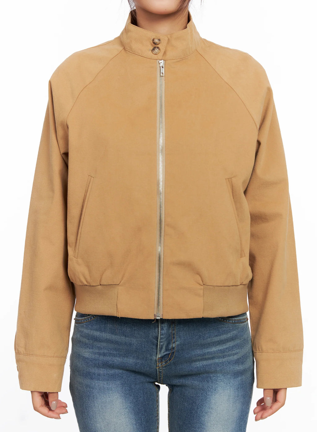 Cotton Raglan Sleeve Jacket CO514