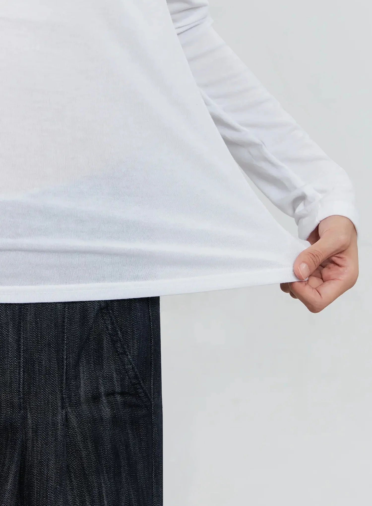 Basic Stretch Long Sleeve Top IS516