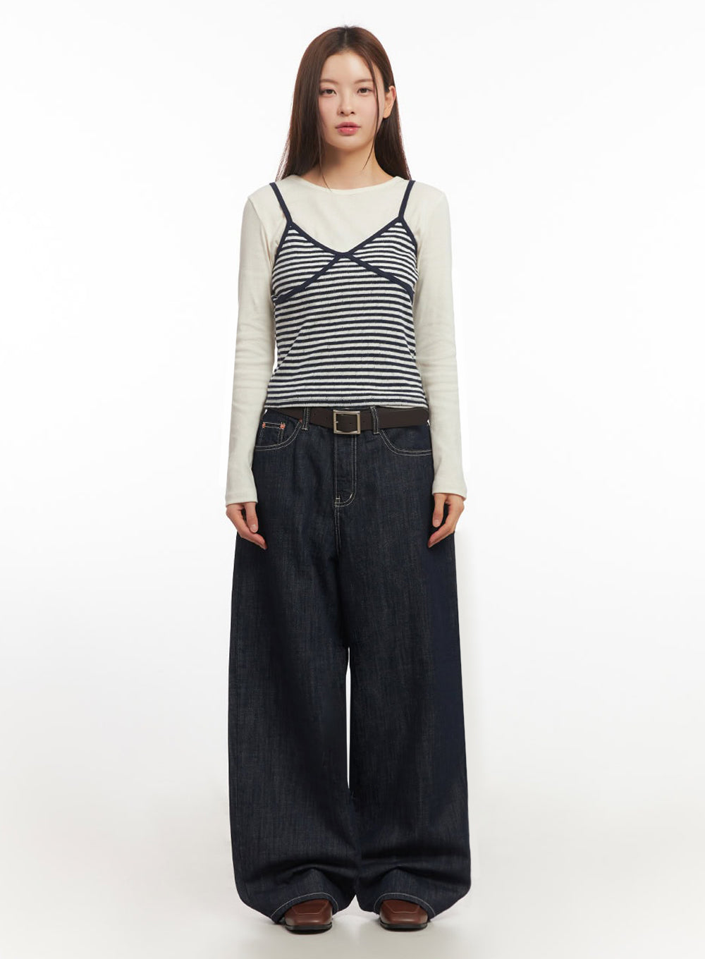 Sweetheart Striped Cami IM514