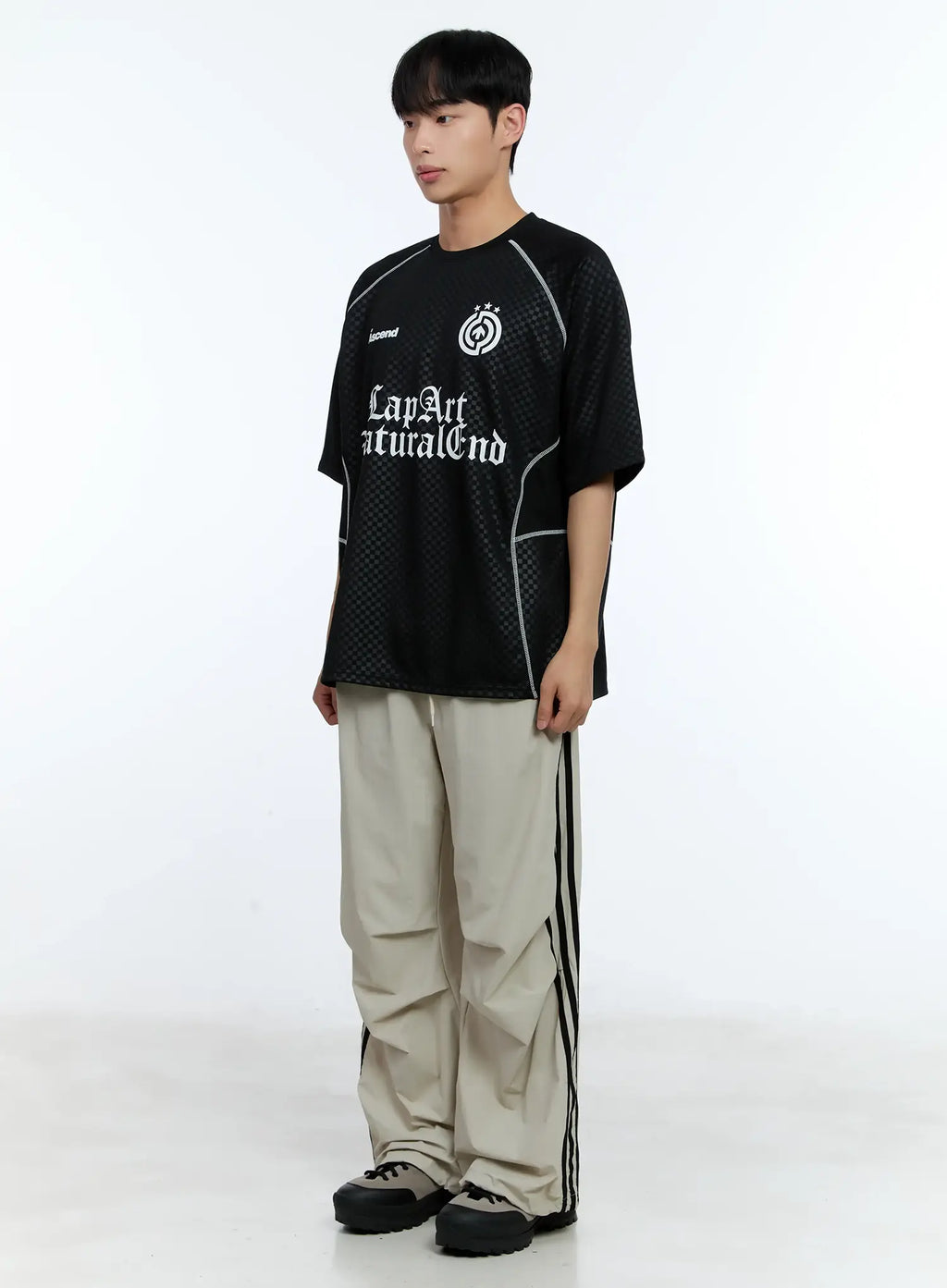 Men's Parachute Nylon Track Pants IL515