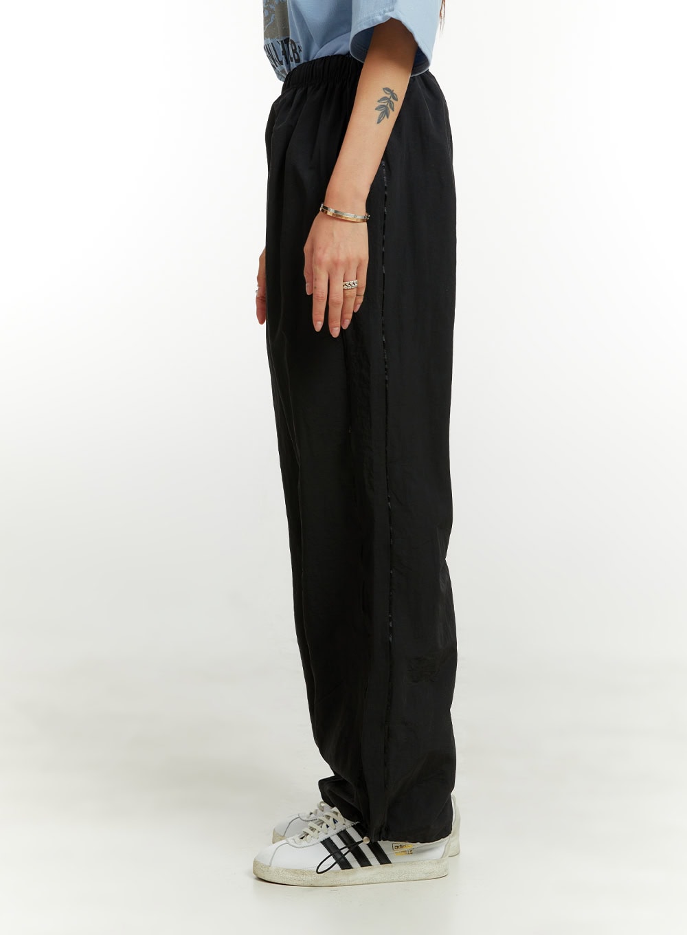 Solid Parachute Pants CU421