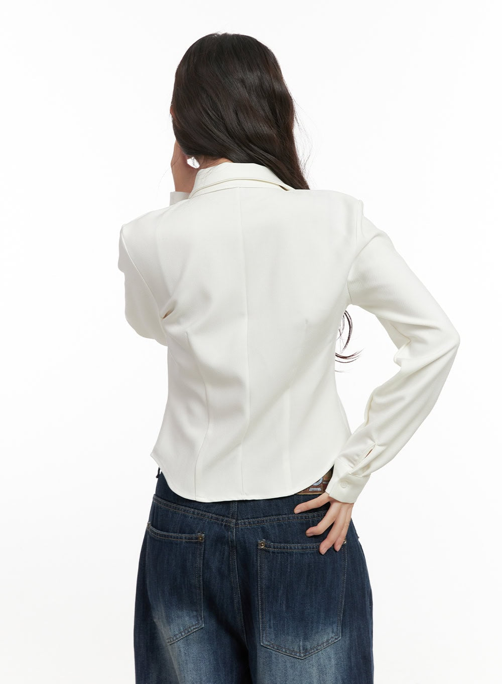 Slim-Fit Button-Up Shirt CN426