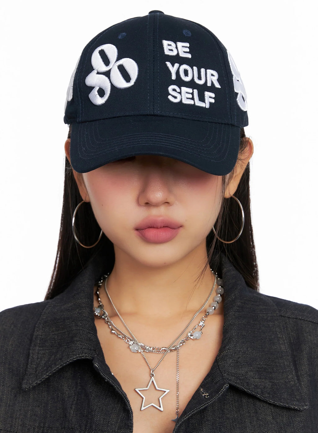 Casual Lettering Cap IG527