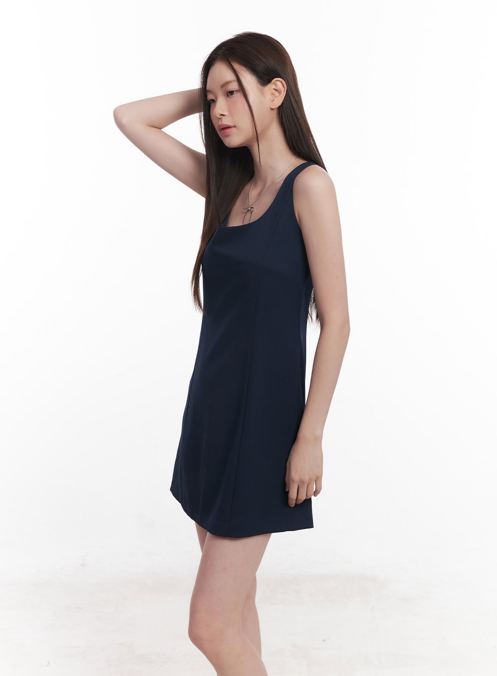 Essential Comfort Sleeveless Mini Dress CY515