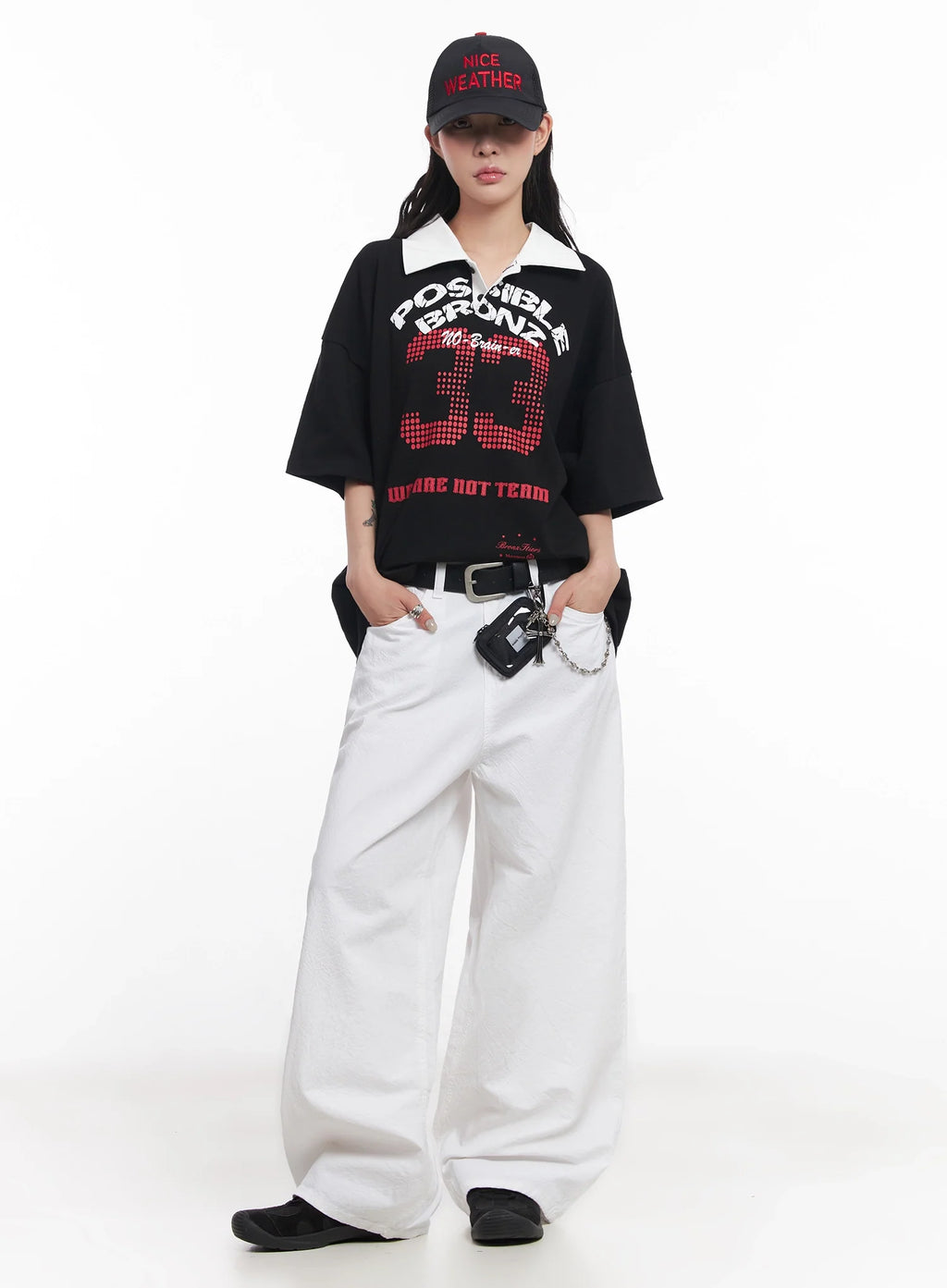 Embroidered Mesh Baseball Cap IC503