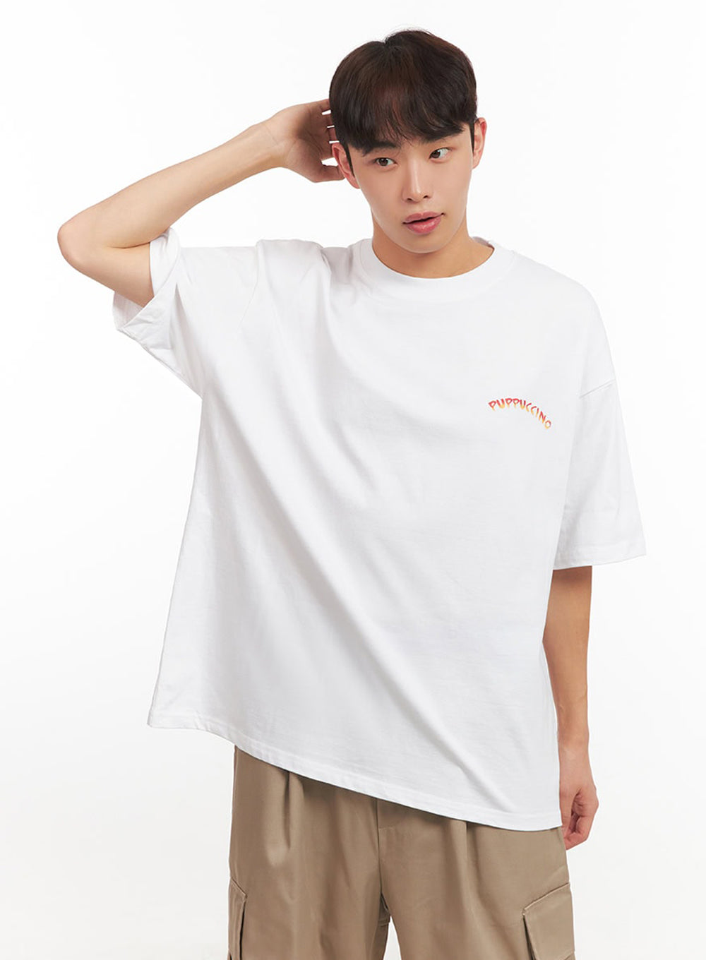 Men's Logo Oversized T-Shirt IF517