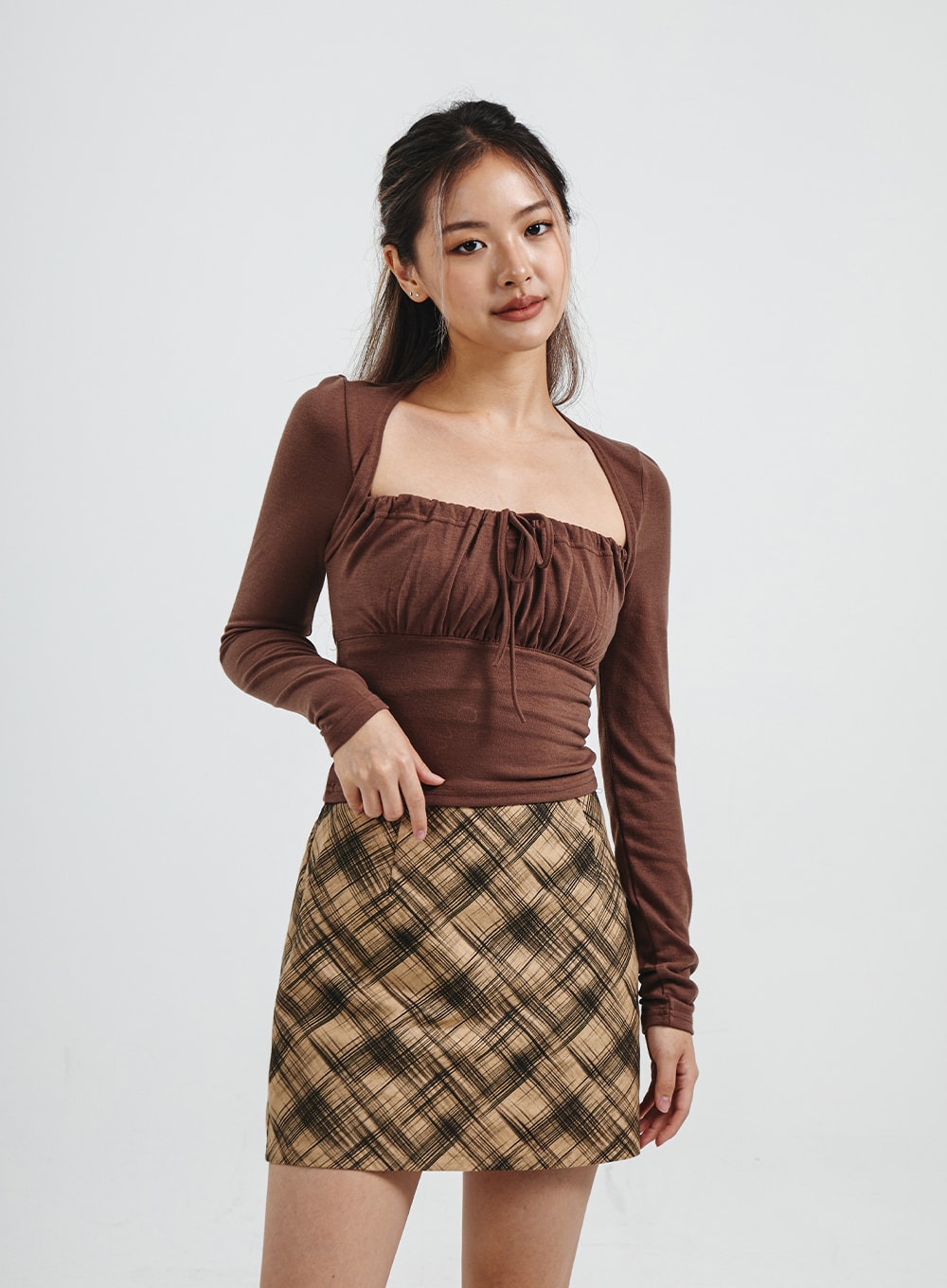 Strap Crop Long Sleeve CS29