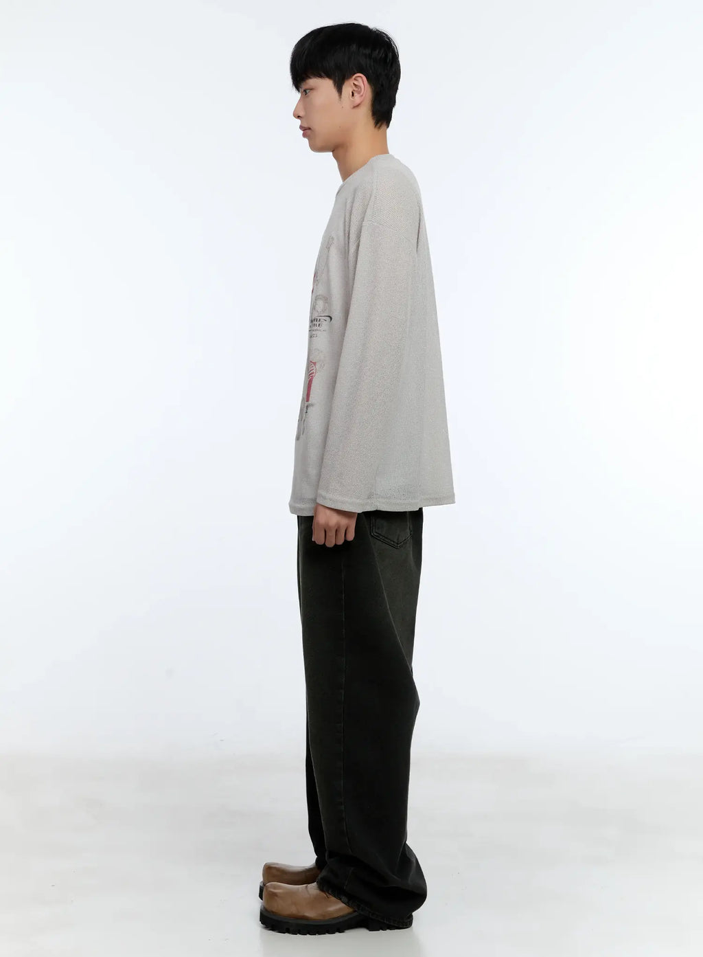 Men's Casual Wide-Fit Denim Jeans IL515