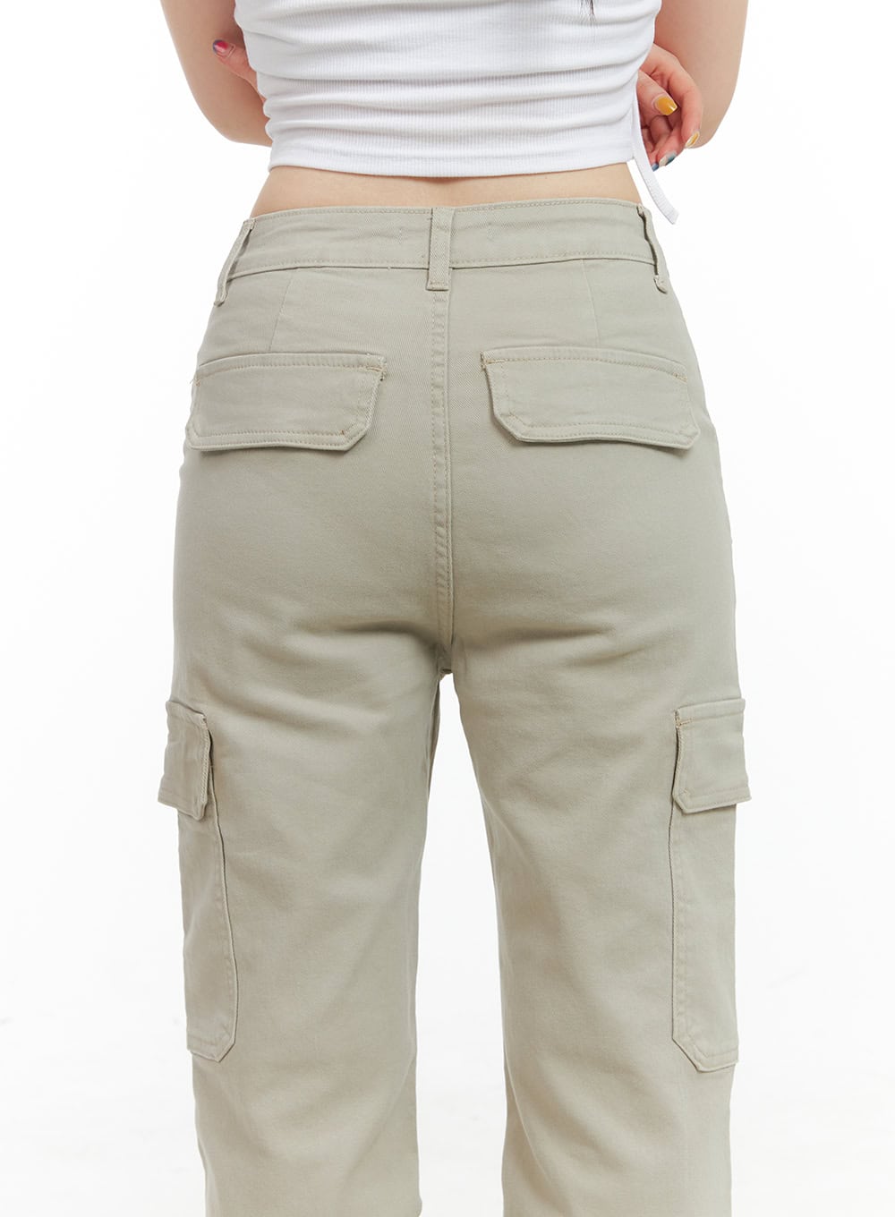 Cargo Straight Leg Pants CG408