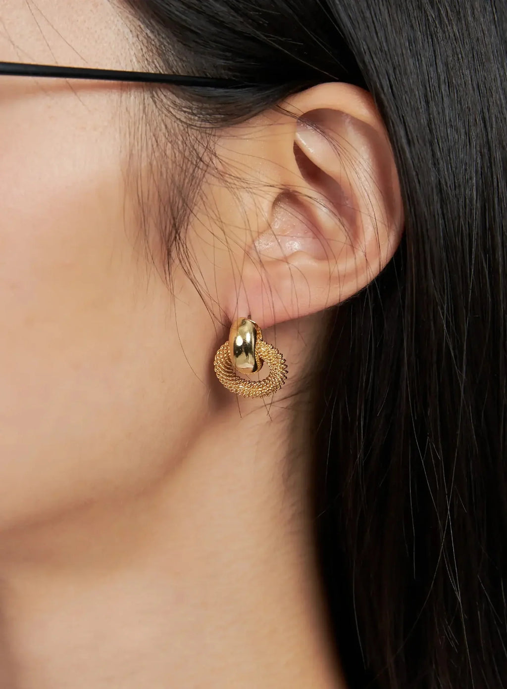 Dual Layer Earrings IS515